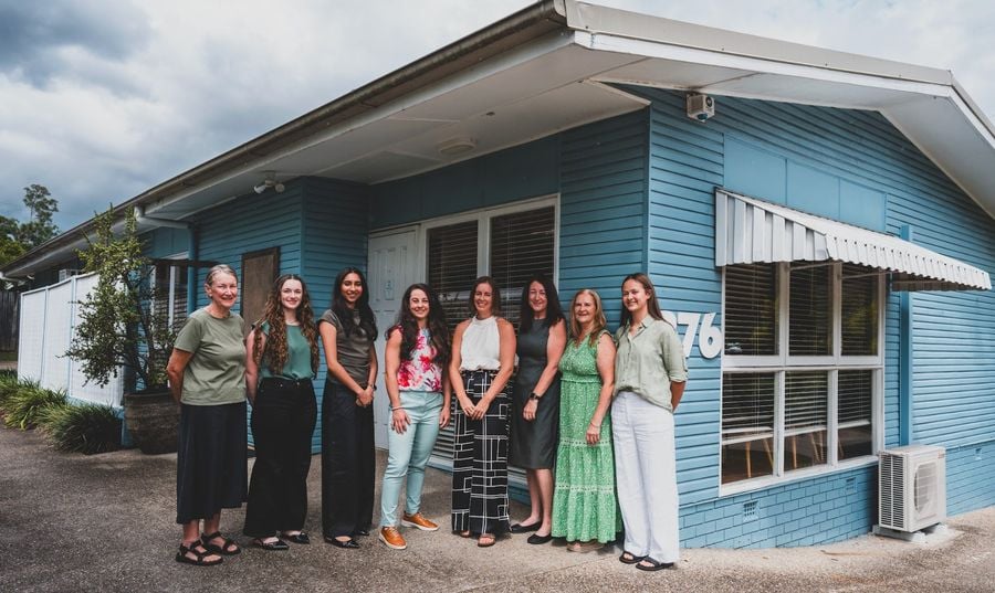 The Lifetime Chiro team at the Kenmore practice, click to play video